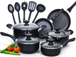 Cook N Home Soft handle Cookware Set