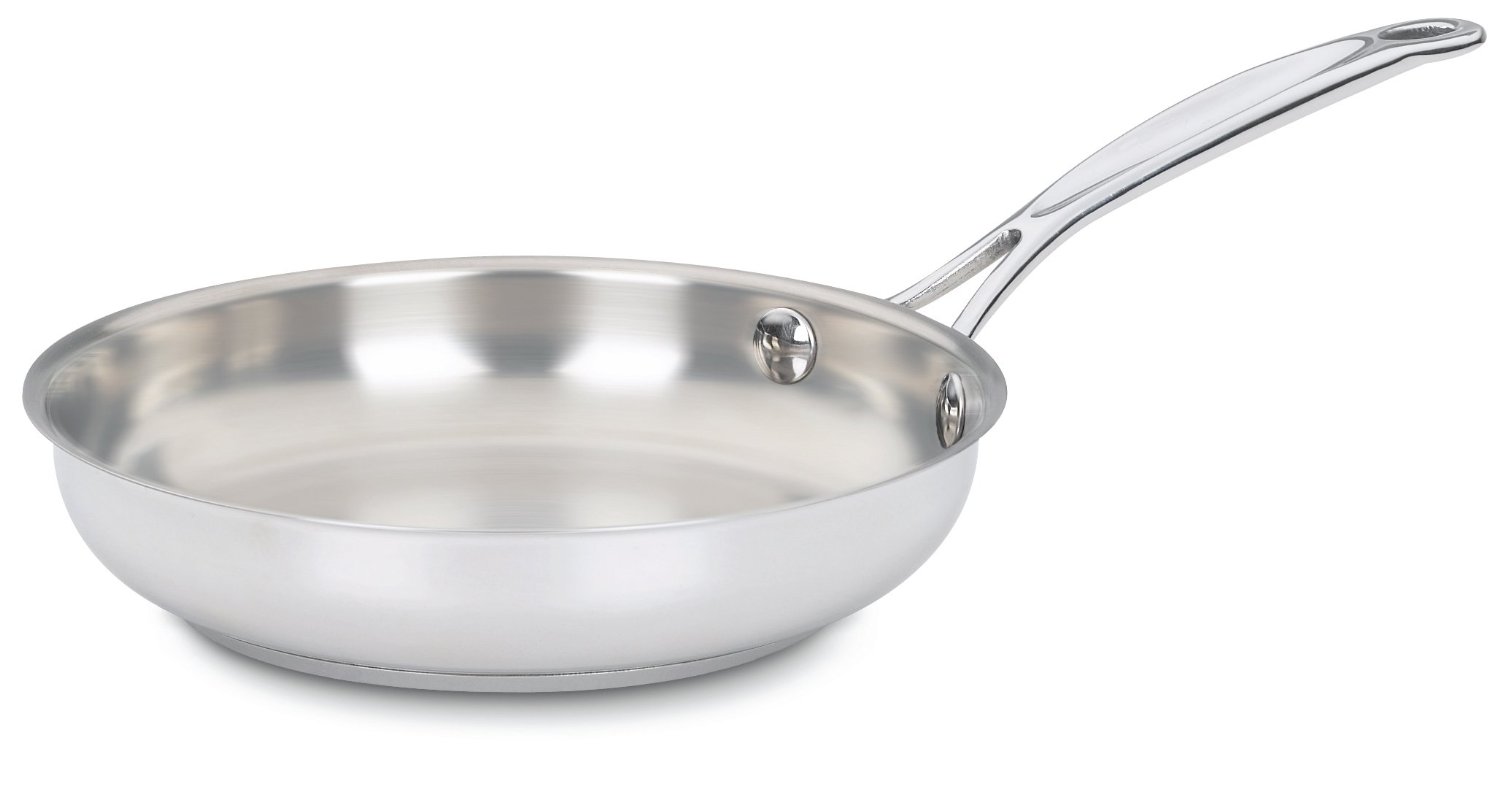 Stainless 8-Inch Open Skillet