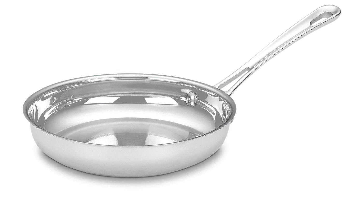Stainless 8-Inch Open Skillet