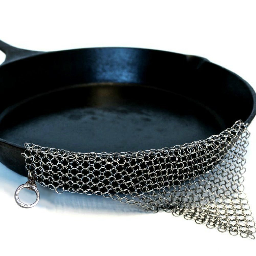 The Ringer - Chain Mail Scrubber Iron Cleaner XL 8x6-Inch