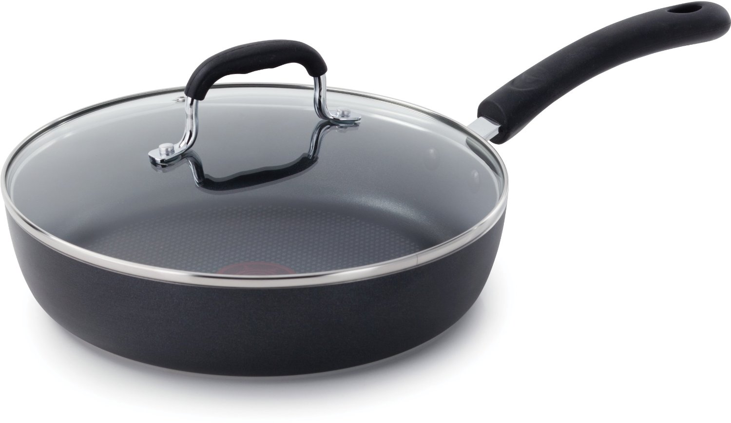 T-fal Lid Cookware 10-Inch Black