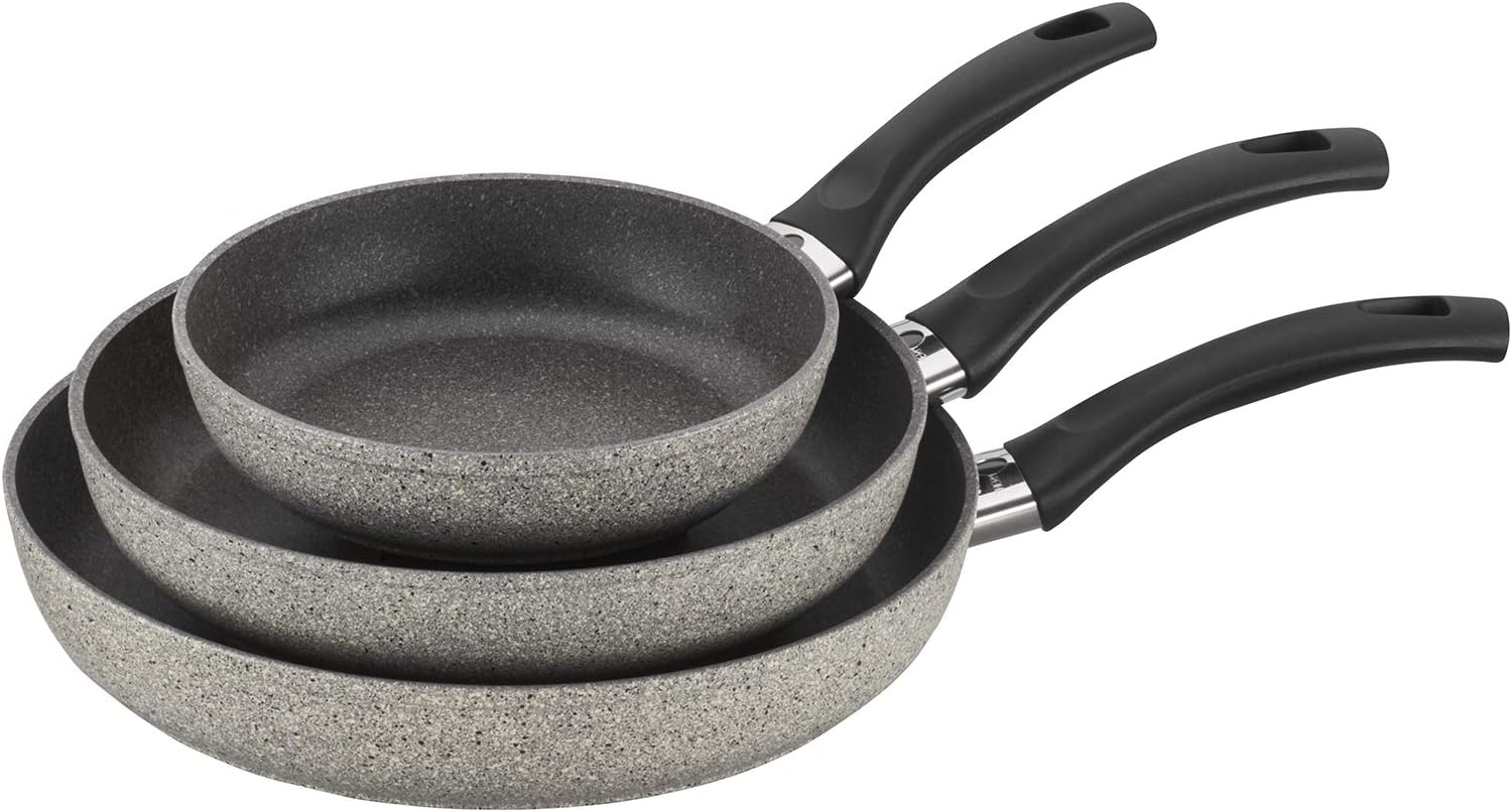 BALLARINI Parma by HENCKELS 3-piece Nonstick Pot and Pan Set