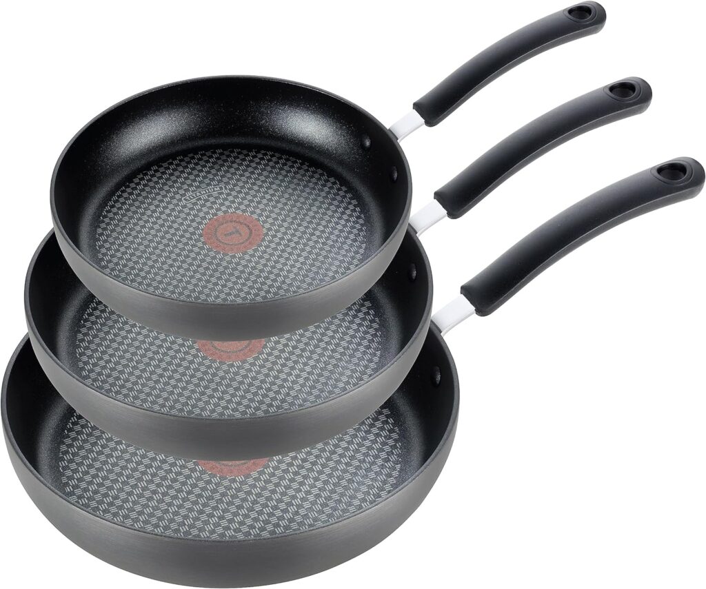 T-fal Ultimate Hard Anodized Nonstick Fry Pan Set 8