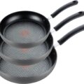 T-fal Ultimate Hard Anodized Nonstick Fry Pan Set 8