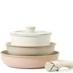 CAROTE 5 pcs Pots and Pans Set