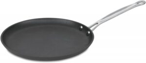 Cuisinart 10-Inch Crepe Pan, Chef's Classic Nonstick Hard Anodized, Black, 623-24