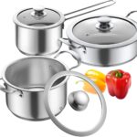 Aufranc Stainless Steel pots and pans set