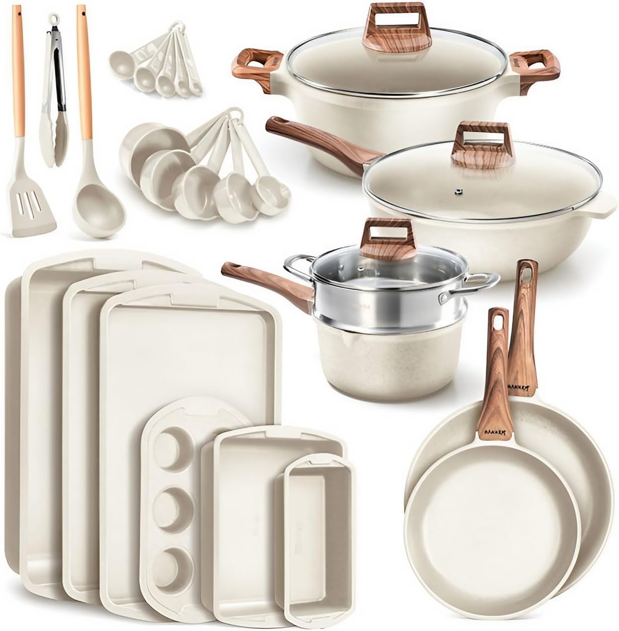 Bakken-Swiss 20-Piece Kitchen Cookware Set