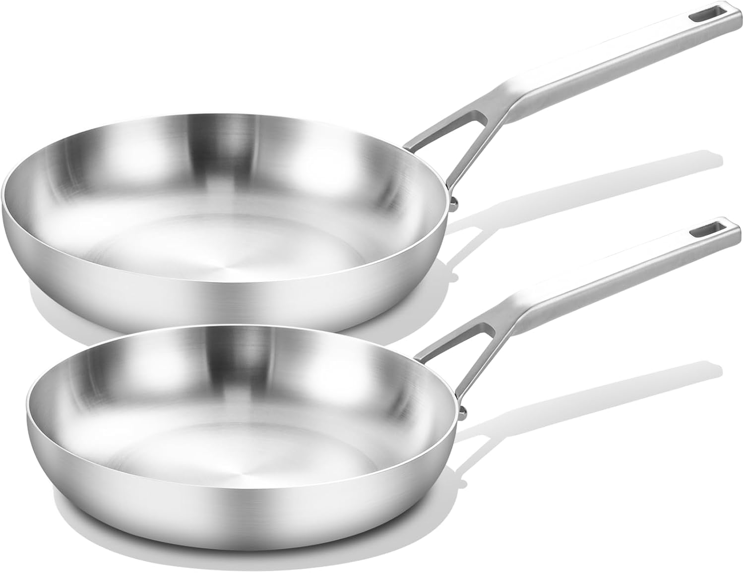 Yeksum Tri-Ply Stainless Steel Frying Pan Set