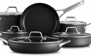 Calphalon 11-Piece Pots and Pans Set