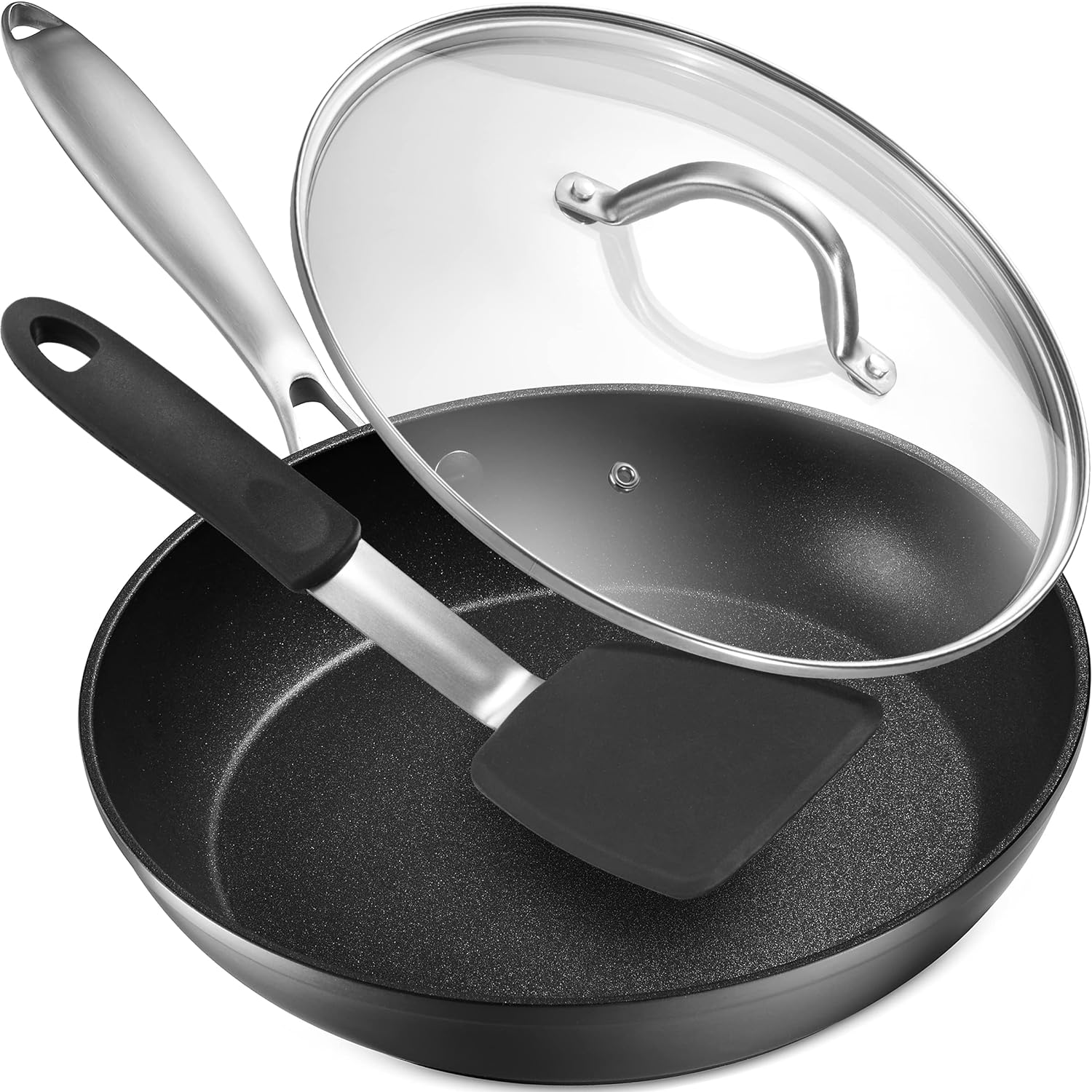 Belwares Nonstick Frying Pan with Spatula Review – Pros & Cons – Belwares frying pan