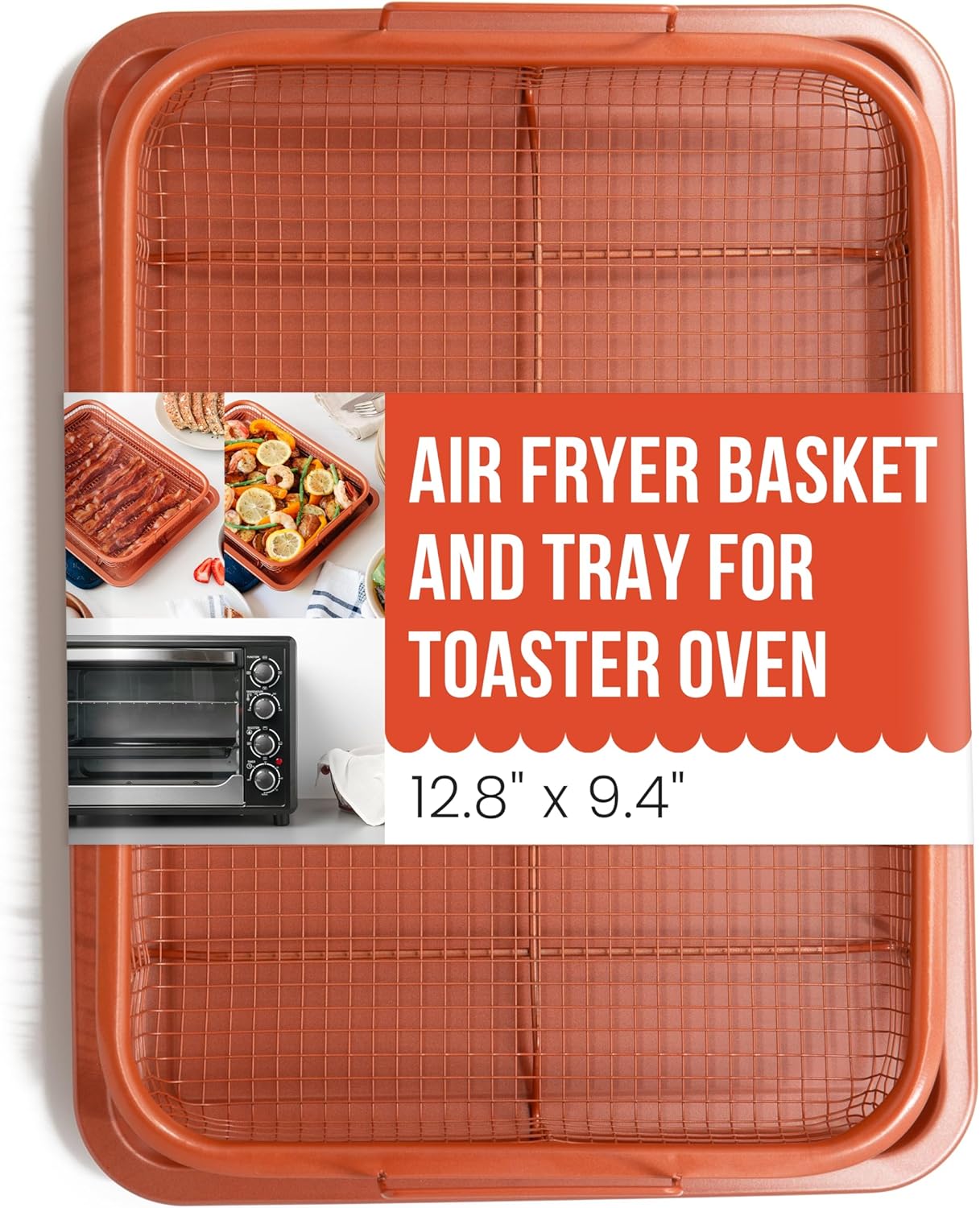 Chef Pomodoro Air Fryer Basket for Oven