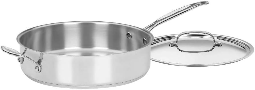 Cuisinart Stainless Steel, 5.5 Quart Sauté Pan