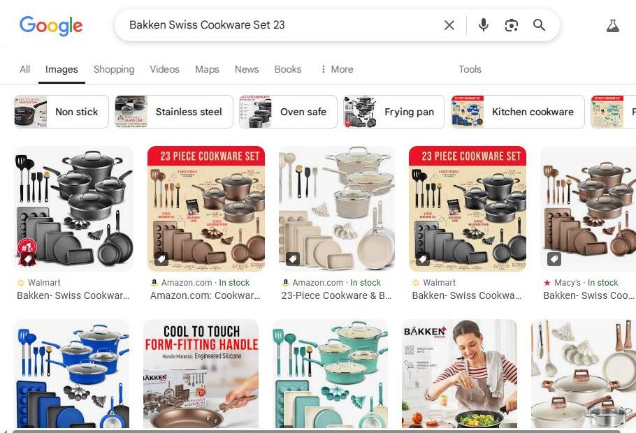 Searching for Bakken-Swiss 23-Piece Cookware Set